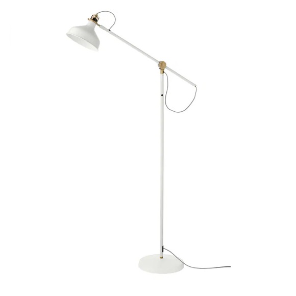 RANARP Floor/reading lamp, off-white. - Picture 1 of 6
